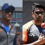 MS Dhoni and Ravi Ashwin