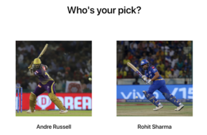 Who is the best T20 player? Rohit Sharma or Andre Russell?