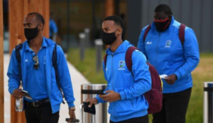 West Indies arrived in England to prepare for 3 Test series