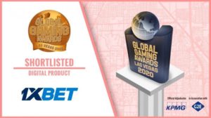 1xBet nominated for the Global Gaming Awards Las Vegas 2020