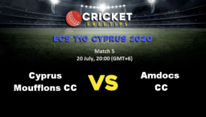 Online Cricket Betting – Free Tips | ECS Cyprus T10: Match 5, Cyprus Moufflons CC v Amdocs CC