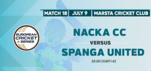 Online Cricket Betting – Free Tips | ECS T10 Stockholm, Botkyrka 2020 – Match 18, Nacka CC vs Spanga United CC