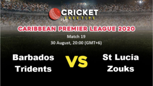 Online Cricket Betting – Free Tips | CPL 2020: Match 19, Barbados Tridents vs St Lucia Zouks