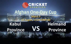 Online Cricket Betting – Free Tips | Afghan One-Day Cup, 2020: Match 5, Kabul Province vs Helmand Province