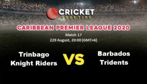 Online Cricket Betting – Free Tips | Caribbean Premier League 2020: Match 17, Trinbago Knight Riders vs Barbados Tridents