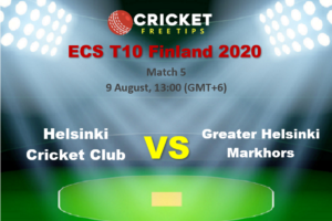 Online Cricket Betting – Free Tips | ECS T10 Finland 2020 – Match 5, Helsinki Cricket Club vs Greater Helsinki Markhors