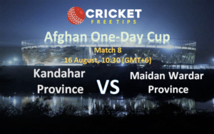 Online Cricket Betting – Free Tips | Afghan One-Day Cup, 2020: Match 8, Kandahar Province v Maidan Wardak Province