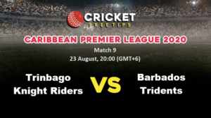 Online Cricket Betting – Free Tips | CPL 2020: Match 9, Trinbago Knight Riders vs Barbados Tridents