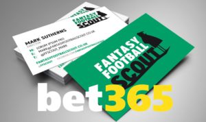 Bet365 to be official sportsbook partner of Fantasy Football Scout