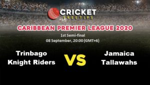 Cricket Free Tips | Caribbean Premier League 2020: 1st Semi-final, Trinbago Knight Riders vs Jamaica Tallawahs