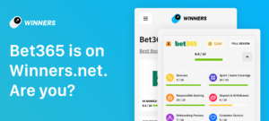 Winners.net partnership with bet3655