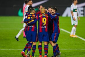 Barcelona returned to winning ways with a 3-0 win over Elche in the 2020-21 La Liga